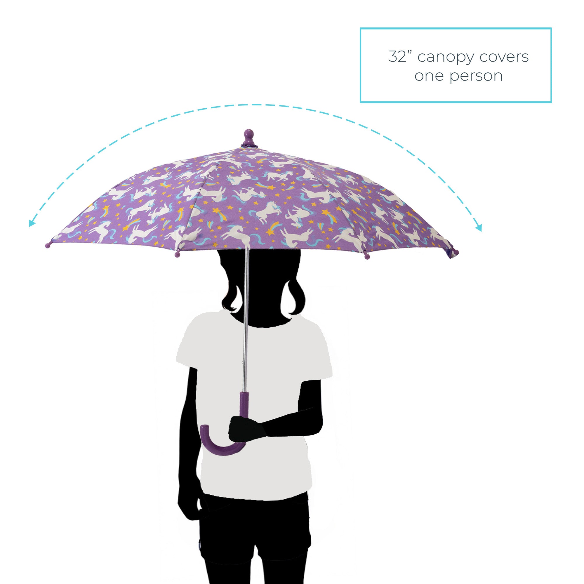 Kid's Rain-Activated Color Changing Umbrella - Image 13