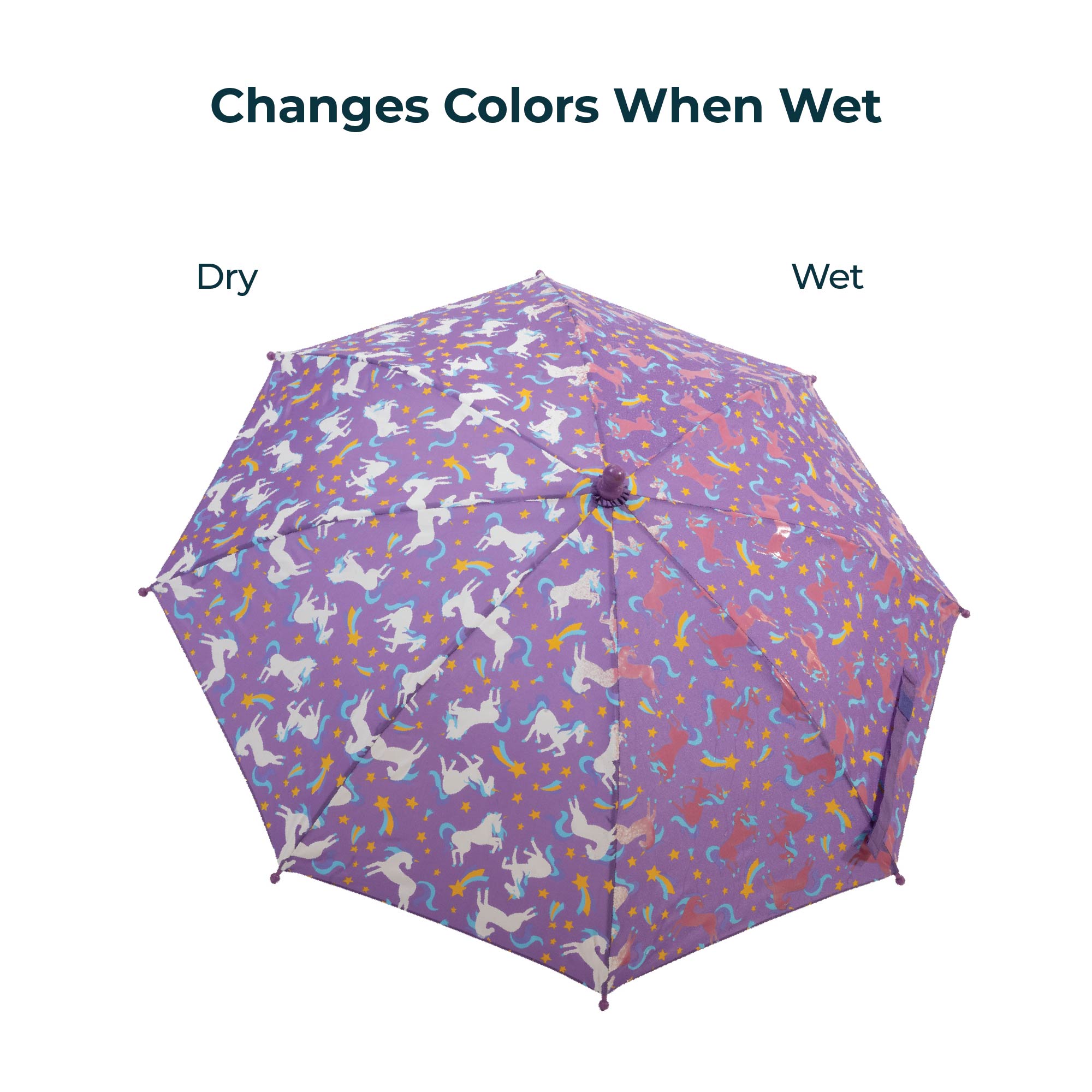 Kid's Rain-Activated Color Changing Umbrella - Image 16
