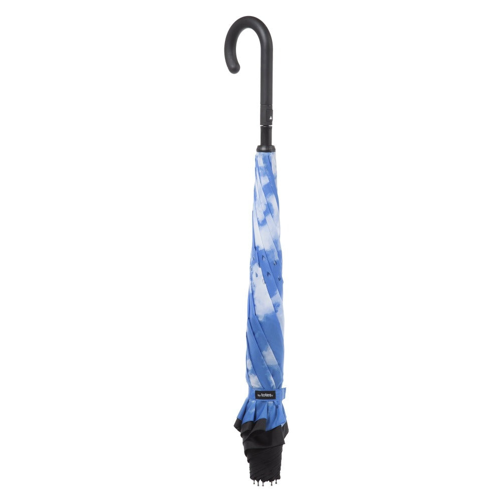 Stick Reverse-Close Umbrella with Under-Canopy Print - Image 15