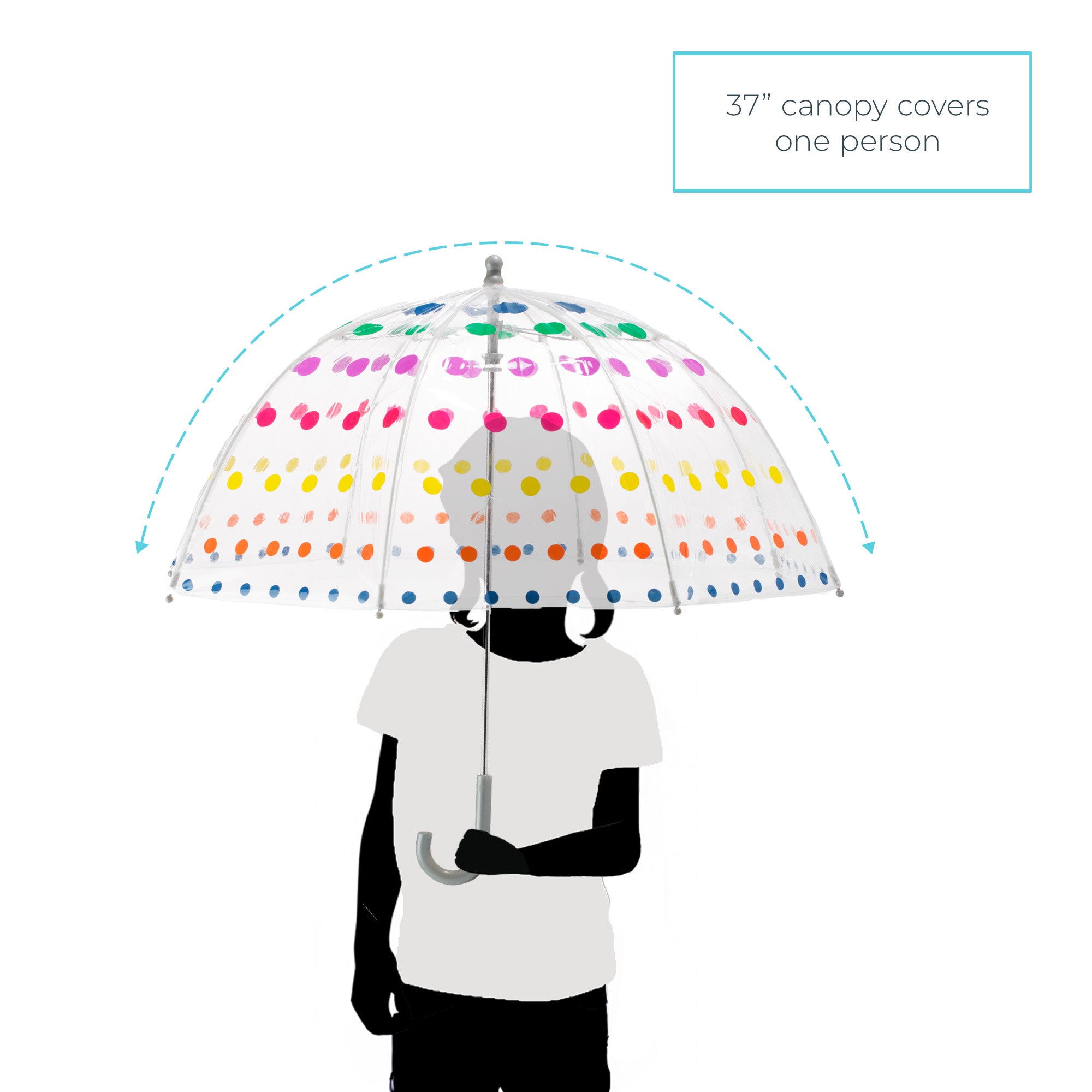 Kid's Clear Bubble Umbrella - Image 23
