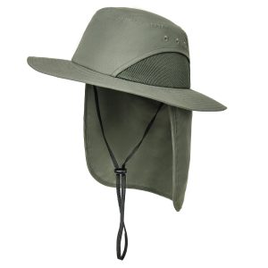 Sun Hat with Flap with Sun Protection