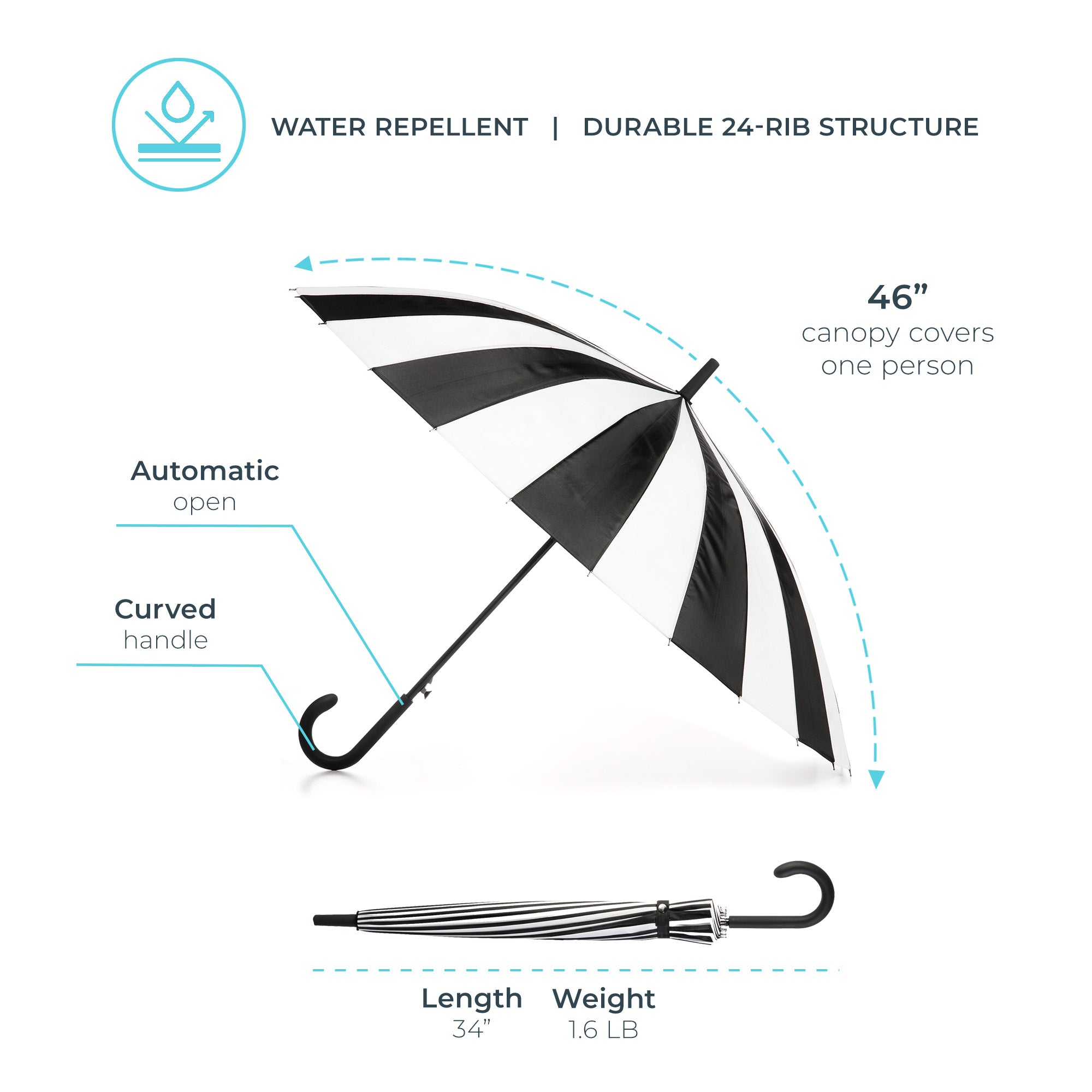 Luxury Stick Umbrella - Image 11