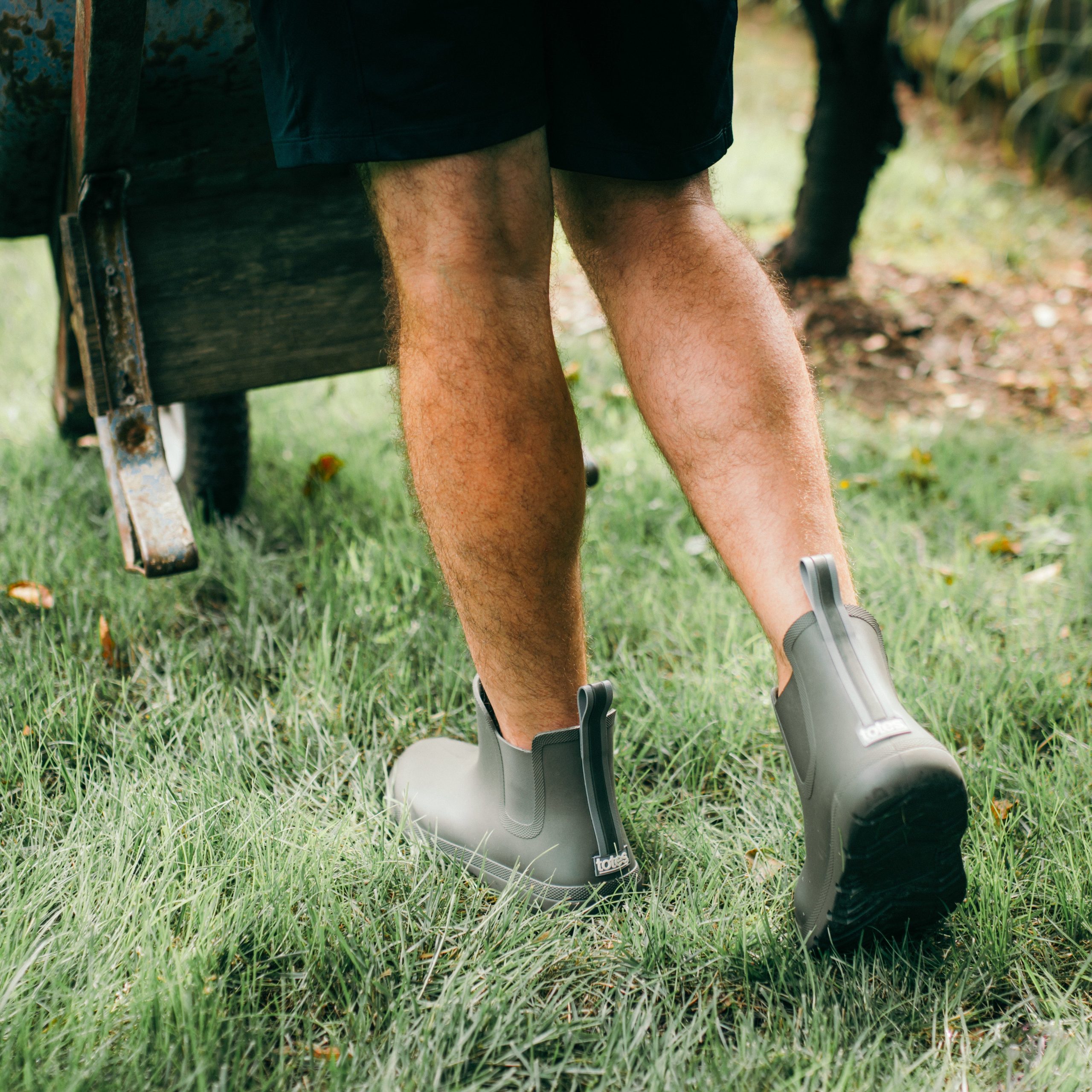 Men's Chelsea Ankle Rain Boots - Image 8