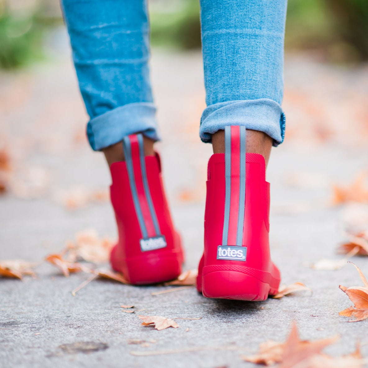 Women's Chelsea Ankle Rain Boots - Image 8