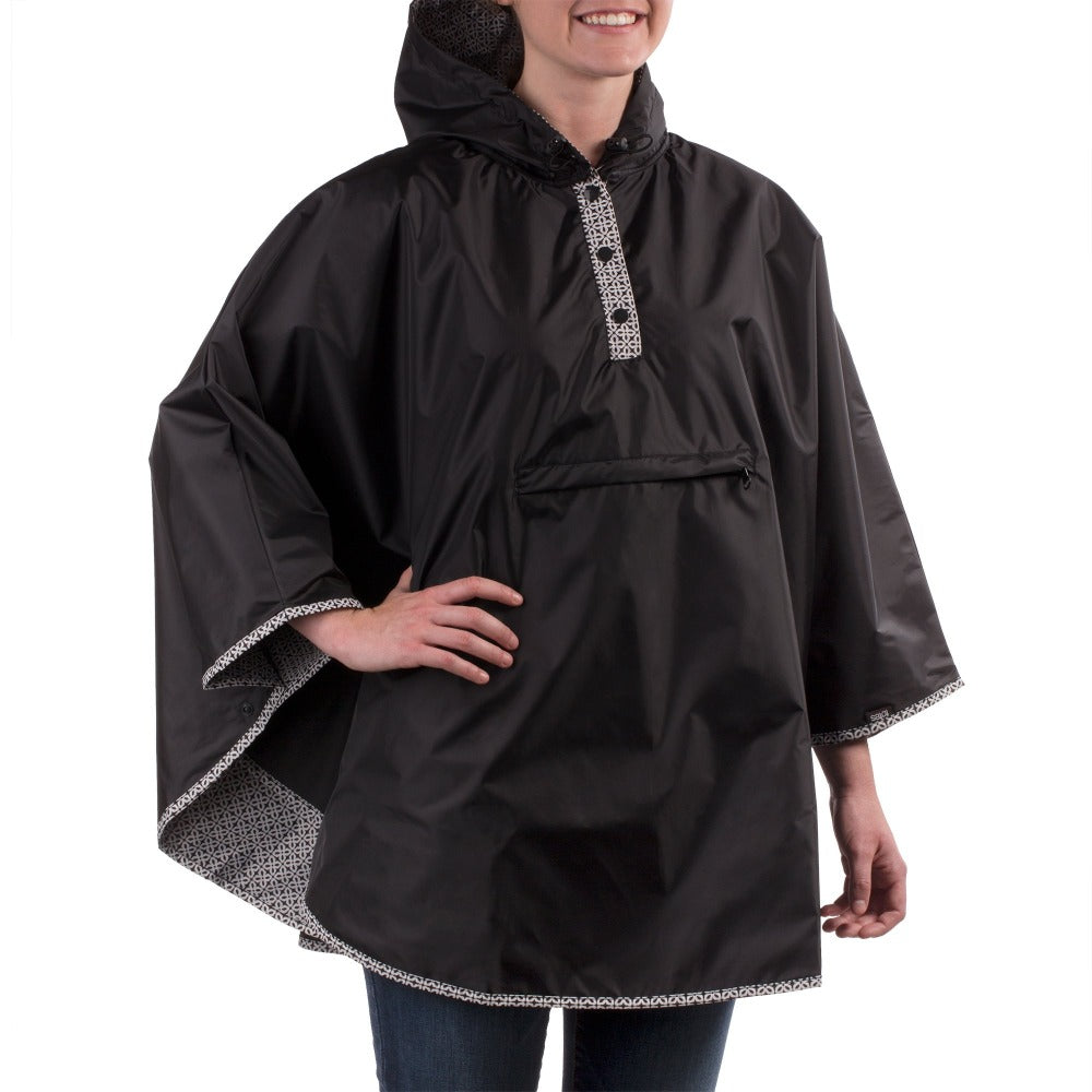 Women's Reversible Rain Poncho - Image 2