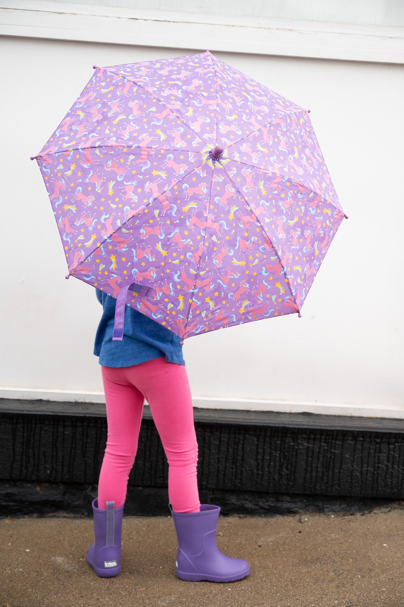 Kid's Rain-Activated Color Changing Umbrella - Image 7