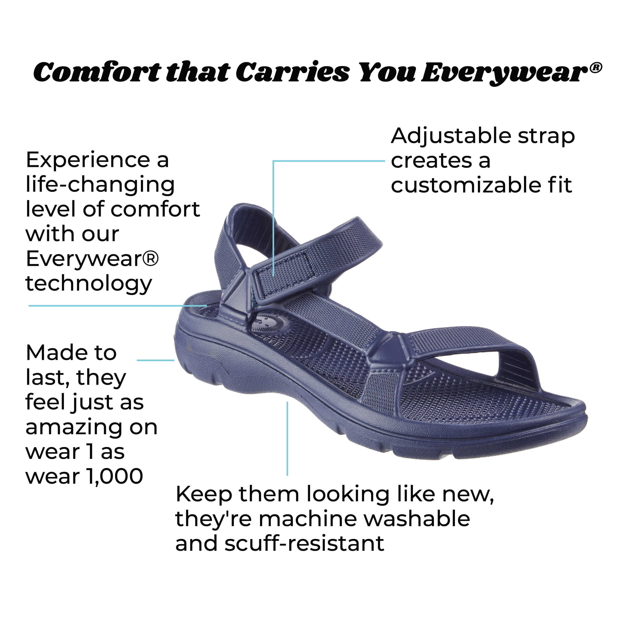 Women's Riley Adjustable Sport Sandal - Image 14