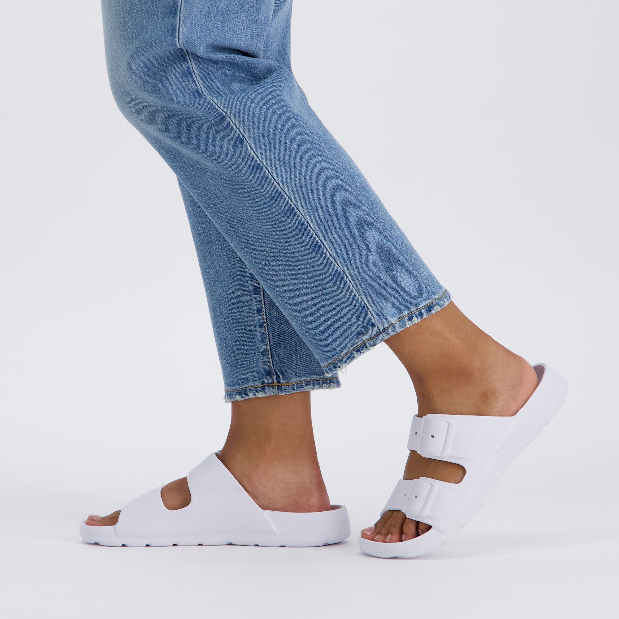 Women's Molded Double Buckle Slide - Image 16