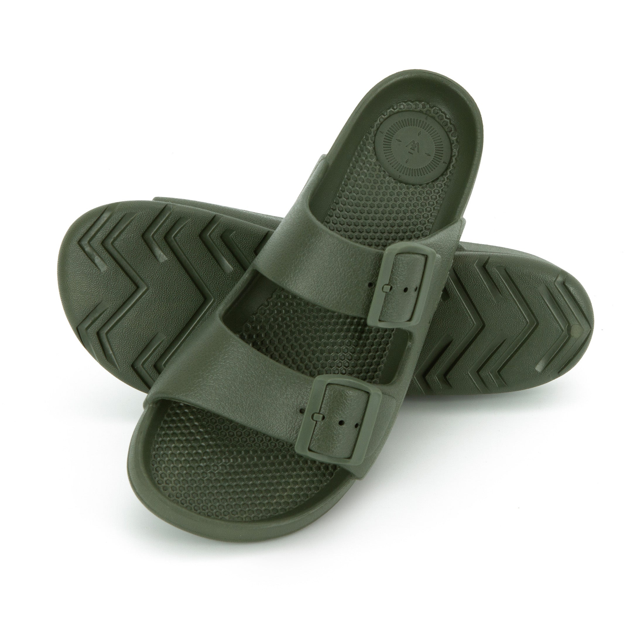 Men's Adjustable Double Buckle Slide Sandal - Image 21